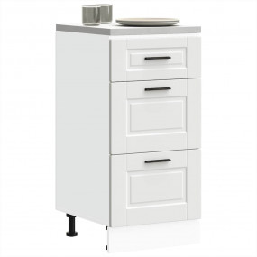 Kitchen Base Cabinet White Engineered wood Medium