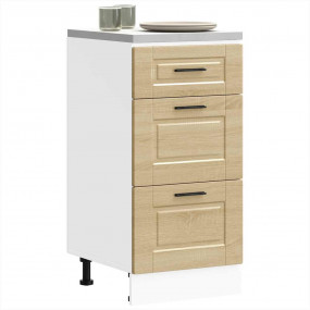 Kitchen Base Cabinet Sonoma oak Engineered wood Medium