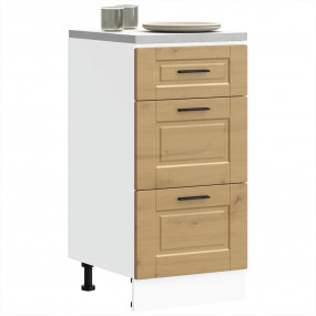 Kitchen Base Cabinet Artisan Oak Engineered Wood Standa...
