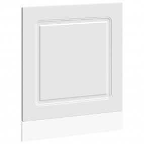 Dishwasher Panel White Engineered wood 24 x 0.6 x 26.4 ...