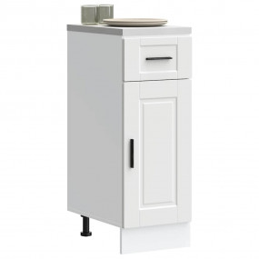Kitchen Base Cabinet White Engineered wood 11.8 x 18.1 ...