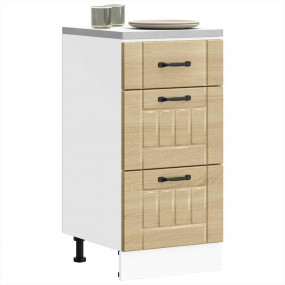 Kitchen Base Cabinet Sonoma Oak Engineered wood Medium