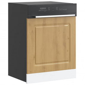 Dishwasher Panel Artisan oak Engineered wood 23.6x0.6x2...