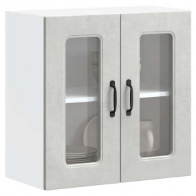 Kitchen Wall Cabinet Concrete gray Engineered wood and ...