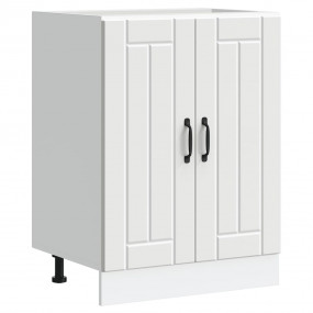 Sink Base Cabinet White Engineered wood Standard Adjust...