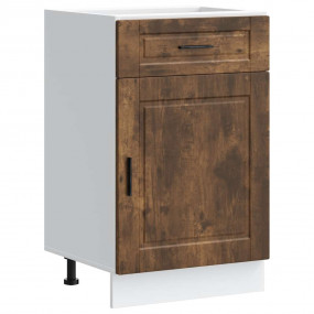 Kitchen Base Cabinet Smoked oak Engineered wood Standar...