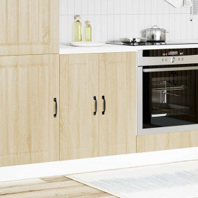 Sink Base Cabinet Sonoma oak Engineered wood Standard