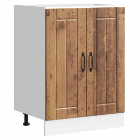 Sink Base Cabinet Old Wood Engineered Wood Adjustable F...