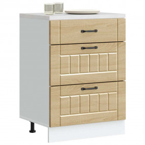 Kitchen Base Cabinet Sonoma Oak Engineered Wood Standar...