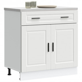 Kitchen Base Cabinet White Engineered wood 31.5 x 18.1 ...