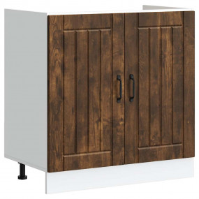 Sink Base Cabinet Smoked oak Engineered wood Medium