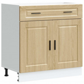 Kitchen Base Cabinet Sonoma oak Engineered wood Medium