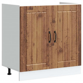 Sink Base Cabinet Old wood Engineered wood Medium Adjus...