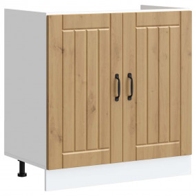 Sink Base Cabinet Artisan Oak Engineered Wood 31.5 x 18...