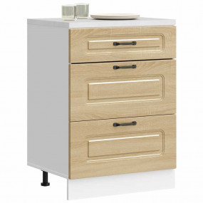 Kitchen Base Cabinet Sonoma oak Engineered wood Standar...