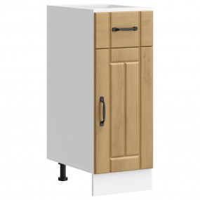 Kitchen Base Cabinet Artisan Oak Engineered Wood Medium