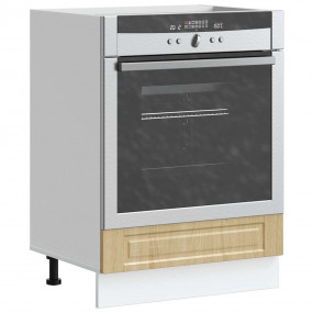 Oven Cabinet Sonoma oak Engineered wood Compact Adjusta...