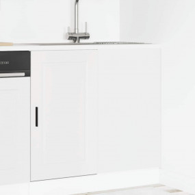 Kitchen Base Cabinet White Engineered wood Standard