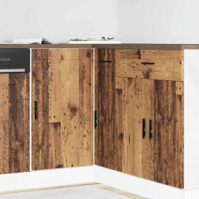 Kitchen Base Cabinet Old wood Engineered wood Adjustabl...