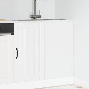 Sink Base Cabinet White Engineered wood Standard Adjust...