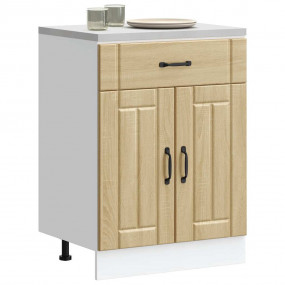 Kitchen Base Cabinet Sonoma oak Engineered wood