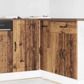 Sink Base Cabinet Old wood Engineered wood Medium Adjus...