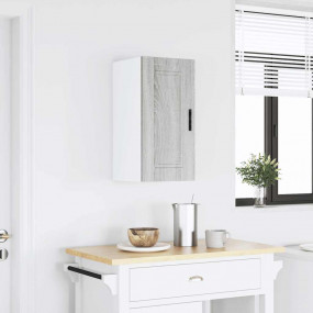 Kitchen Wall Cabinet Grey Sonoma Engineered Wood