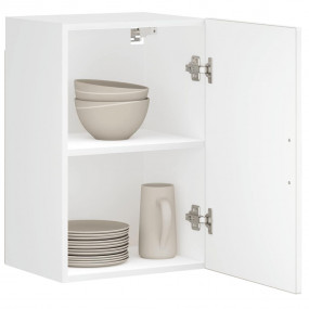 Kitchen Wall Cabinet High gloss white Engineered wood M...