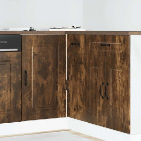 Kitchen Base Cabinet Smoked oak Engineered wood Medium