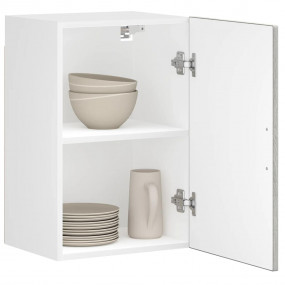 Kitchen Wall Cabinet Grey Sonoma Engineered wood Medium