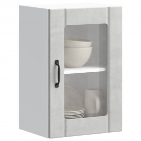 Kitchen Wall Cabinet Concrete grey Engineered wood and ...