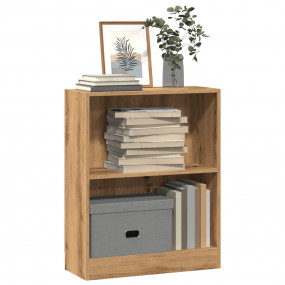 Bookcase Artisan Oak Engineered Wood Medium Bookcase