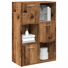 Bookshelf Artisan Oak Engineered Wood Medium Bookshelf
