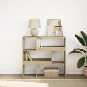 Book Cabinet Sonoma oak Engineered wood 39.4 x 13.0 x 3...