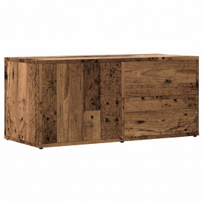 TV Cabinet Old Wood Engineered Wood Medium TV Cabinet
