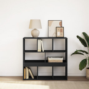 Bookcase Book Cabinet Rectangular Contemporary Wall Mou...