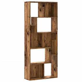 Bookcase Old wood Engineered wood Tall Bookcase Rectang...