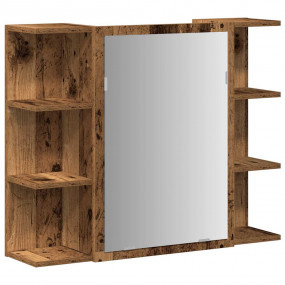 Mirror Cabinet Old wood Engineered wood, acrylic