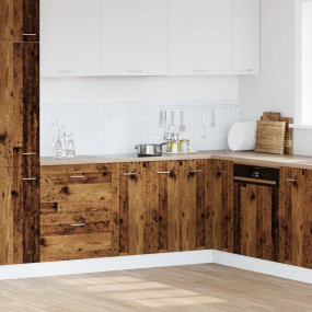 Bottom Cabinet Old Wood Engineered Wood 23.6 x 18.1 x 3...