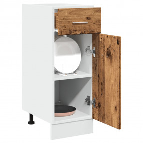 Drawer Bottom Cabinet Old wood Engineered wood 11.8x18....