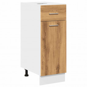 Drawer Bottom Cabinet Artisan Oak Engineered wood 11.8x...