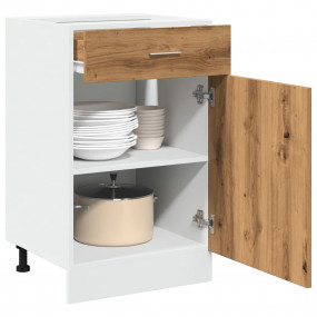 Drawer Bottom Cabinet Artisan oak Engineered wood Mediu...