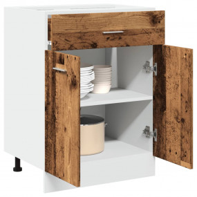Drawer Bottom Cabinet Old wood Engineered wood