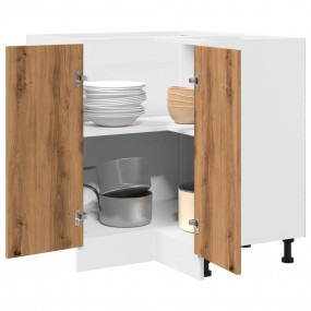 Kitchen Cabinet Artisan Oak Engineered Wood Medium