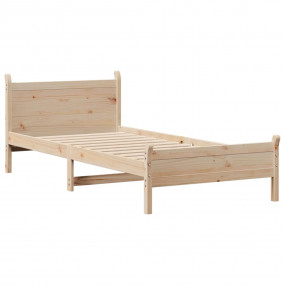 Bed Frame Pine Solid Pine Wood Small Single Bed Frame