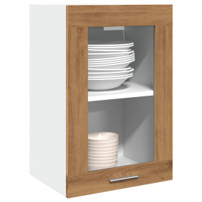 Hanging Glass Cabinet Artisan Oak Engineered wood, Glas...