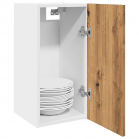 Hanging Cabinet Artisan Oak Engineered Wood 11.8 x 12.2...