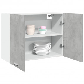 Hanging Cabinet Concrete grey Engineered wood 31.5 x 12...