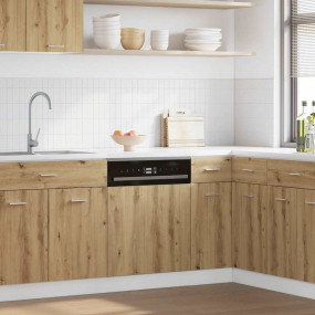Dishwasher Panel Artisan oak Engineered wood