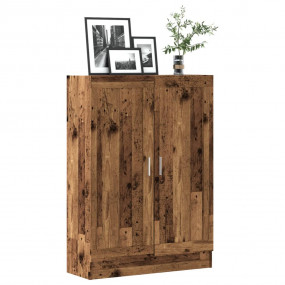 Book Cabinet Old wood Engineered Wood 45.3H x 32.5W x 1...